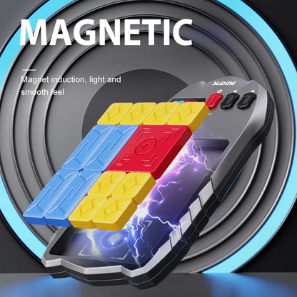 Magnetic Suction Block Sliding Puzzle